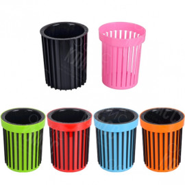 СТАКАН ДЛЯ РУЧЕК 9001 ПЛАСТИКОВЫЙ 10,5*8,5СМ