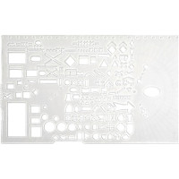 ЛИНЕЙКА ВОЕННАЯ ТАКТИЧЕСКАЯ 22СМ "IRBIS"