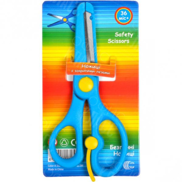 НОЖНИЦЫ «ДЕТСКИЕ»  БЕЗОПАСНЫЕ «C» , 13,5  СМ