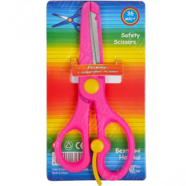 НОЖНИЦЫ «ДЕТСКИЕ»  БЕЗОПАСНЫЕ «C» , 13,5  СМ