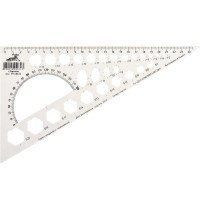 ТРЕУГОЛЬНИК БЕЛЫЙ (30×60×90) «IRBIS»