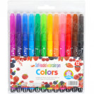 ФЛОМАСТЕРЫ - КИСТЬ 12 ЦВЕТОВ "COLORS"1818-12
