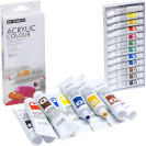 КРАСКИ 12МЛ "ART RANGER" 12 ЦВЕТОВ "ACRYLIE" PA31.12012