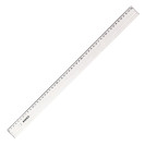 ЛИНЕЙКА ПЛАСТИКОВАЯ AXENT 7350-A, 50 СМ, ПРОЗРАЧНАЯ