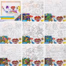 КРЕАТИВНОЕ ТВОРЧЕСТВО "РАСКРАСКА ПО НОМЕРАМ "COLORING BY NUMBERS" 31СМ*31СМ ДТ-ОО-09417