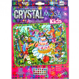 НАБОР МОЗАИКА ИЗ КРИСТАЛЛОВ «KIDS CRYSTAL MOSAIC»  CRMK-01–01  /10