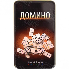 ДОМИНО В ЖЕСТЯНОМ БОКСЕ 341-158
