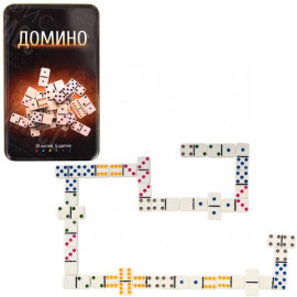 ДОМИНО В ЖЕСТЯНОМ БОКСЕ 341-158