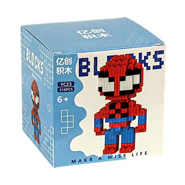 КОНСТРУКТОР ДЕТСКИЙ 3D ФИГУРКА ПИКСЕЛЬНЫЙ YC23