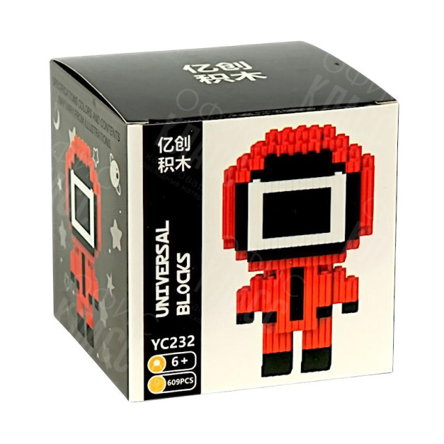 КОНСТРУКТОР ДЕТСКИЙ 3D ФИГУРКА ПИКСЕЛЬНЫЙ YC232