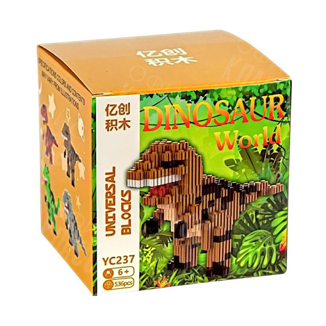 КОНСТРУКТОР ДЕТСКИЙ 3D ФИГУРКА ПИКСЕЛЬНЫЙ YC237