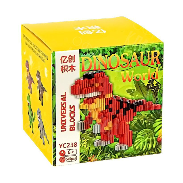 КОНСТРУКТОР ДЕТСКИЙ 3D ФИГУРКА ПИКСЕЛЬНЫЙ YC238