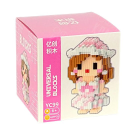 КОНСТРУКТОР ДЕТСКИЙ 3D ФИГУРКА ПИКСЕЛЬНЫЙ YC99