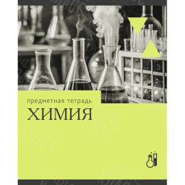 ТЕТРАДЬ ПРЕДМЕТНАЯ А5, 36 Л., КЛЕТКА, 60 Г/М², LISTOFF ЭРУДИЦИЯ_ХИМИЯ