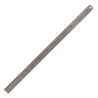ЛИНЕЙКА BUROMAX 5810-50 50СМ СТАЛЬНАЯ