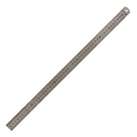 ЛИНЕЙКА BUROMAX 5810-50 50СМ СТАЛЬНАЯ