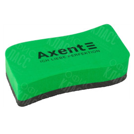 ГУБКА ДЛЯ ДОСОК AXENT WAVE 9804-05-A, ЧЕРНАЯ/ЗЕЛЕНАЯ