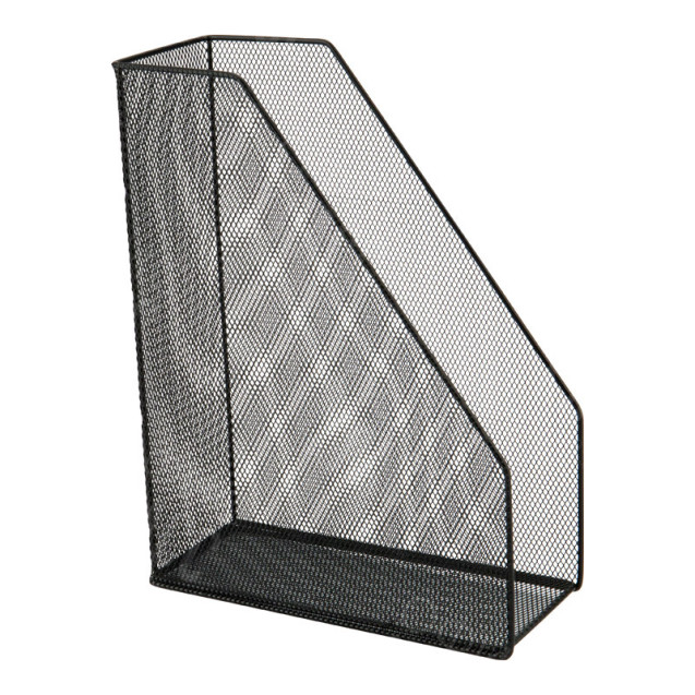 ЛОТОК ВЕРТИКАЛЬНЫЙ МЕТАЛЛИЧЕСКИЙ AXENT 2120-01-A, 100X250X320 ММ, ЧЁРНЫЙ