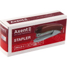 СТЕПЛЕР КАНЦЕЛЯРСКИЙ №10/5 AXENT WELLE-2 4812-01-A, ПЛАСТИКОВЫЙ, 12 ЛИСТОВ, ЧЕРНЫЙ