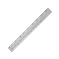 ЛИНЕЙКА АЛЮМИНИЕВАЯ AXENT 7430-A, 30 СМ